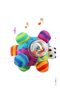 Sozzy Toys Sozzytoys Çıngıraklı Renkli Topum