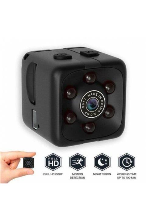 Polhammobile Polham Ultra Mini Kamera, 1080p Kamera Bakıcı Kamerası, Araç Kamerası,çocuk Kamerası Gece