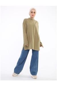 SİNDAL Basic Tunik 4-4056 - Yeşil