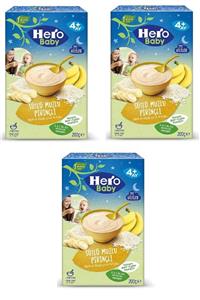 Hero Baby Gece Sütlü Muzlu Pirinçli 200 G X 3 Adet