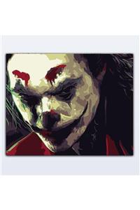 iRessam Numaralı Sayılarla Tuval Resim Boyama- Joker (40x50 Cm)