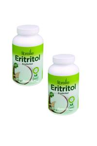 Fibrelle Eritritol Toz Tatlandırıcı (ŞİŞE) Sıfır Kalori 400 G X 2