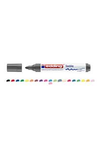 Edding Tekstil Markörü Kumaş Boyama Kalemi 2-3 Mm Açık Gri