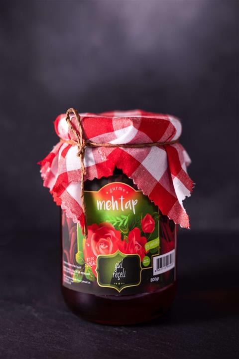 Mehtap Gurme Doğal Gül Reçeli 800g