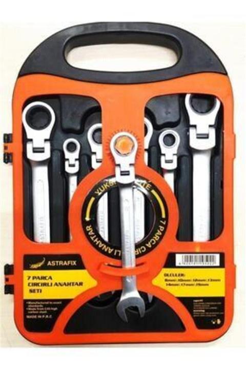Bhd Tools Astrafix 7 Parça Mafsarlı Cırcır Seti
