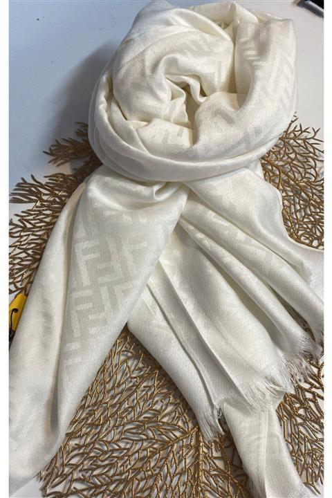 Nilbutik % 100 Ipek Kaşmir Fendi Şal