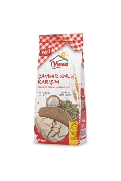 YUVA Çavdar Unlu Ekmek Hamur İşi İçin Unlu Karışım 500 gr