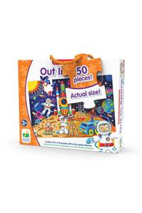 The Learning Journey Jumbo Yer Puzzle 50 Parça / Astronotlar Uzayda