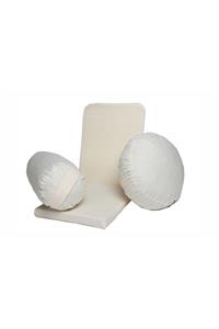 Zunkla Meditasyon Sandalyesi Backjack & Meditasyon Minderi & Bolster Minderi Üçlü Set