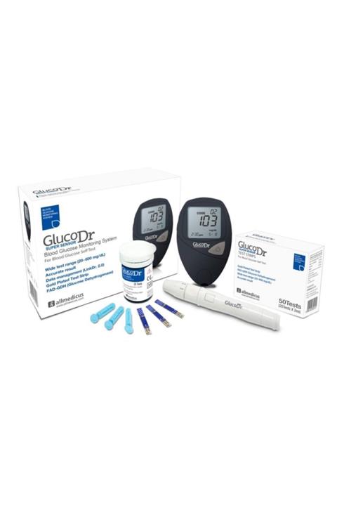 Ayset Glucodr Şeker Ölçüm Cihazı + 50 Adet Strip