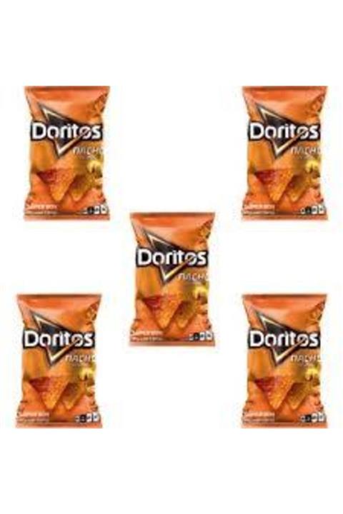 DORİTOS Nacho Peynirli Patates Cips Süper Boy 103 Gr X 5 Ad