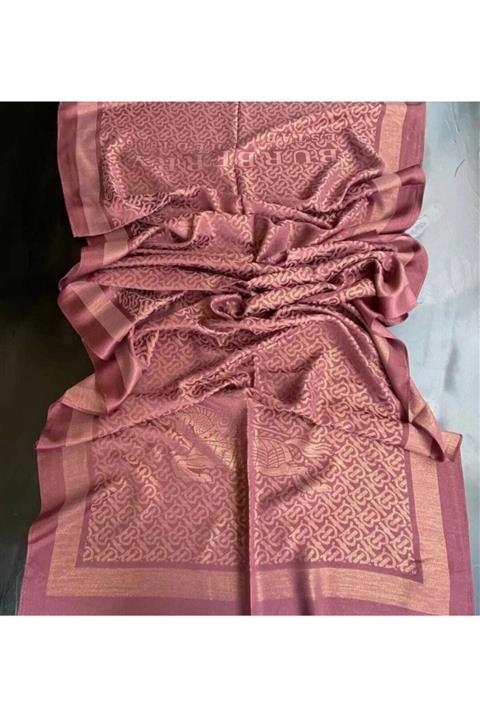 İthal Burbery Simli Şal