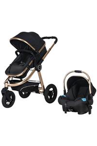 Prego Urban Gold Travel Bebek Arabası 2046 Siyah