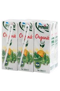 pınar süt Pınar Organik Süt Uht 6x200 Ml