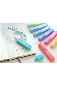 Faber Castell Pastel Renk Fosforlu Kalem 8'li Set