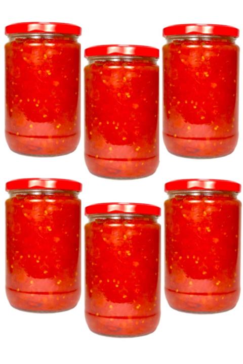 Sarıbahçe Ev Yapımı Domates Sosu  650 gr  6'lı Paket