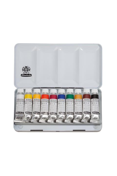 Schmincke Guaj Boya Seti : 10 X 15 Ml (metal Kutu)