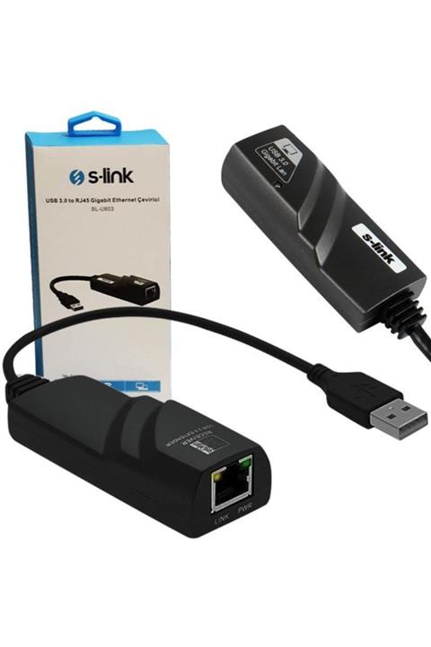 SLINK Sl-u603 Usb 3.0 To Rj45 10/100/1000 Mbps Gıgabıt Ethernet Çevirici