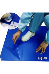 pigleb Pıgleb Yapışkanlı Paspas Mavi 300 Yaprak (10 PLAKA)