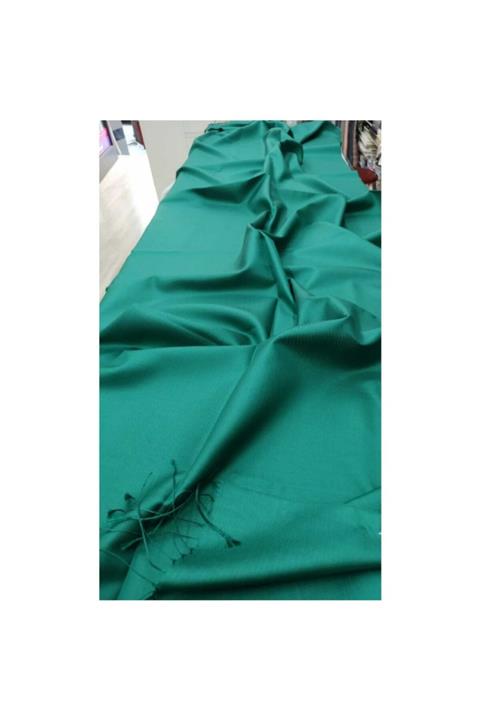 ARMANDA Kadın Yeşil Saf İpek Şal