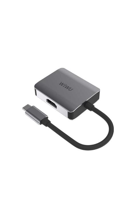 Apple Mac Pro Uyumlu 2in1 Premium Type-c Çoklayıcı