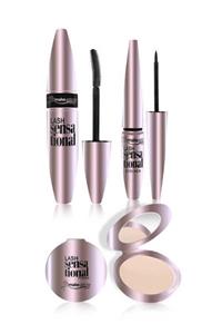 Sildne Rimel Eyeliner Pudra 3'lü Set