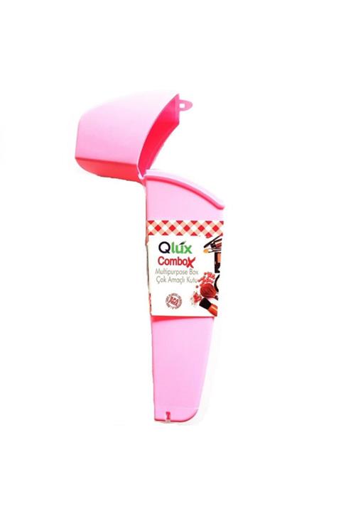 FırsatVar Makyaj Malzemesi Ruj Oje Düzenleyici Kapaklı Kutu Plastik Organizer