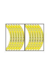 Pulsar Florasan Sarı Büyük Jant Şeridi