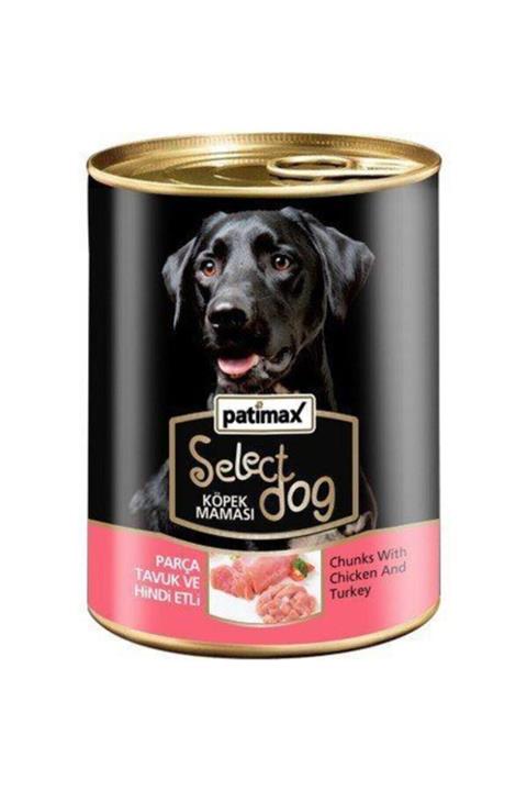 Patimax Tavuk Hindi Etli Köpek Konserve Maması 400 Gr X 24 Adet