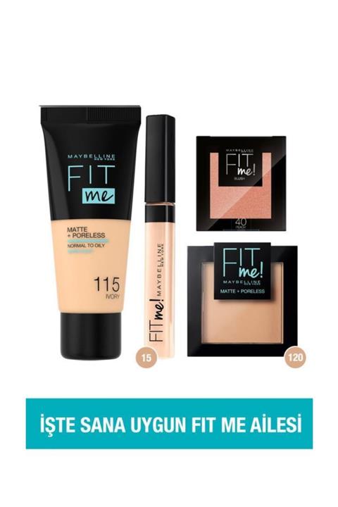Maybelline New York Fit Me 4’lü Makyaj Seti 36005313245131