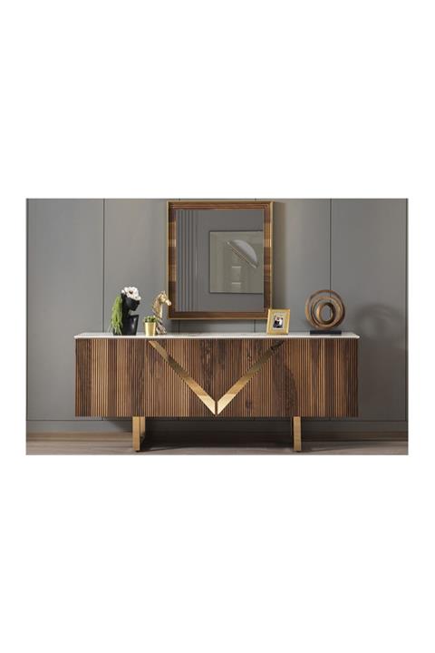 CaddeYıldız Kanyon Ceviz Konsol