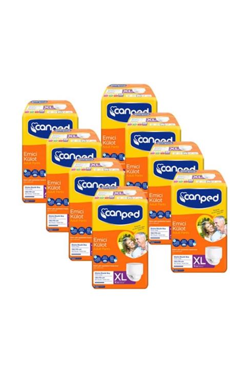 Canped Emici Külot Ekstra Büyük 8 Li x 8 Adet (64 Adet)