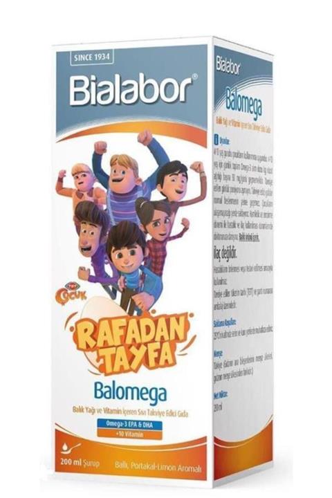 Bialabor Rafadan Tayfa Balomega 200 Ml Balık Yağı