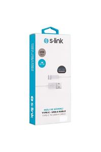 SLINK Sl-usb-c23 Usb 3.1 1 Metre 3a Usb Type-c To Usb A 5g Kablo