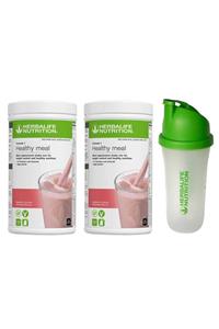 Herbalife Ahududu Aromalı Aylık Set Shaker Hediyeli 2 Ahududu Shake