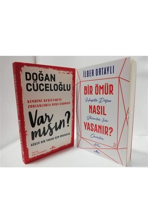 Harf Yayınları Doğan Cüceoğlu / Ilber Ortaylı Yaşam Seti (var Mısın  / Bir Ömür Nasıl Yaşanır  )