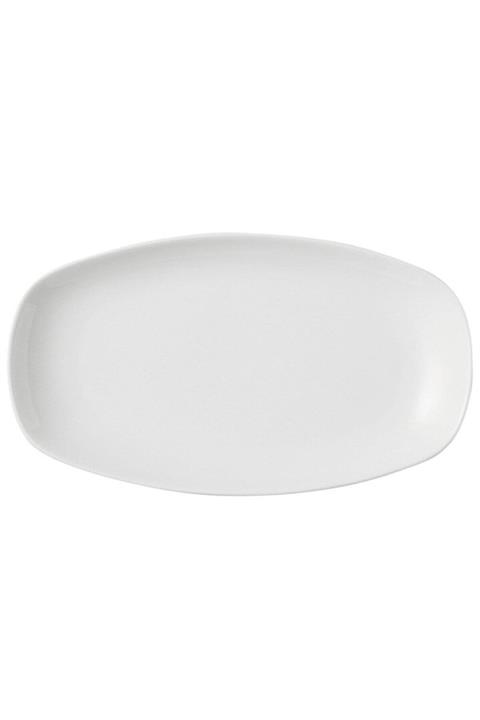 Porland Porlan Lebon 42 Cm Kayık Tabak Dekorsuz