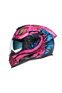 Nexx Pembe-Mavi Sx.100r Abısal Kask