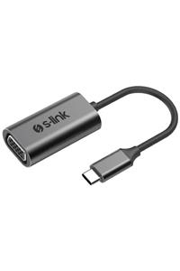 SLINK Swapp Sw-u514 Gri Metal Type-c To Vga Hub