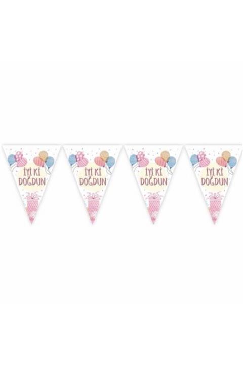 papercraft Iyiki Doğdun Soft Flama