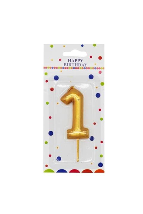 Perrla Shop Gold Orta Boy Mum 1 Rakamı