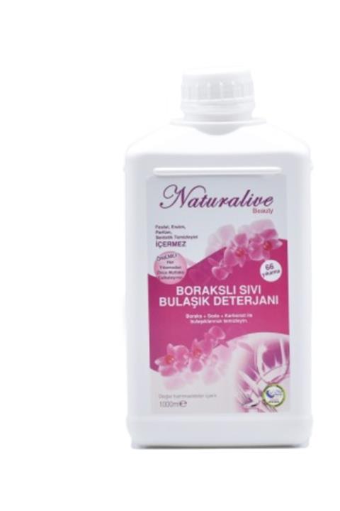 naturalive Sıvı Bulaşık Makinesi Deterjanı 1 Lt Borakslı, Doğal, Çevre Dostu
