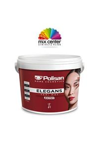 Polisan Elegans Extra Yarı Mat Antibakteriyel ,küf Önleyici , Iç Cephe Boyası 2.5 Lt (3.5 Kg) Sade Bej Renk