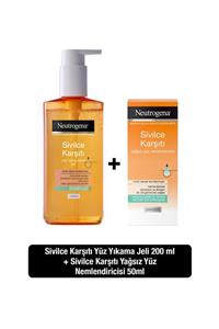 Neutrogena Sivilce Karşıtı Temizleme Jeli 150 ml+Nemlendirici 50 ml