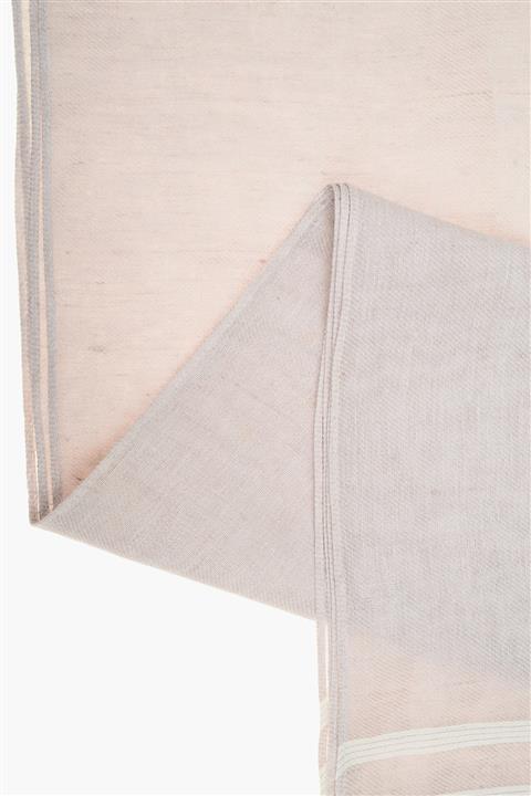 Dıvarese Keten Bej Şal