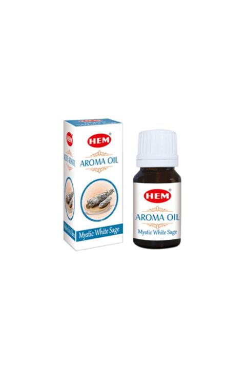 buhana Hem Byaz Adaçayı Uçucu Aroma Yağı Aroma Buhur Yağı Mystic White Sage Oil