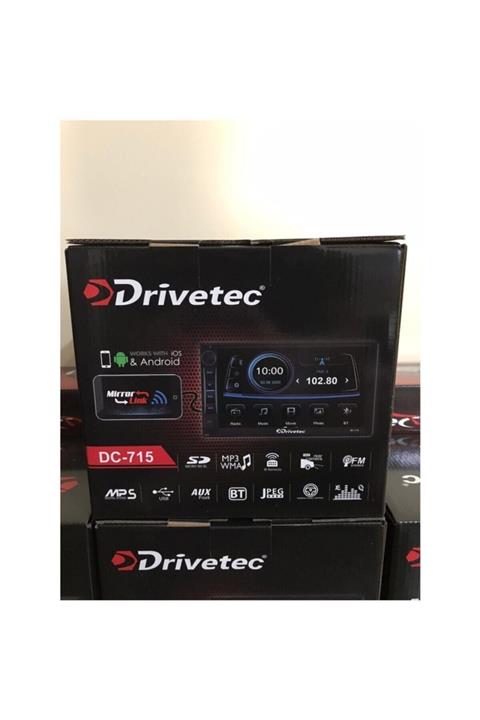 drivetec Dc-715 Double Teyp, Kamera Hediyeli!! 2 Yıl Garantili!! Xv Sound