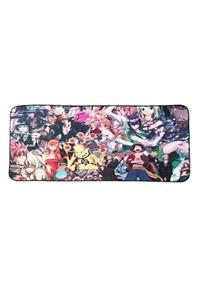 Gamingpadci Hawk 90x40 cm Speed Kaymaz Taban Dikişli Oyuncu Gaming Mouse Pad