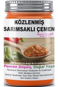 SPANA Közlenmiş Sarımsaklı Çemen Ev Yapımı Katkısız 330gr