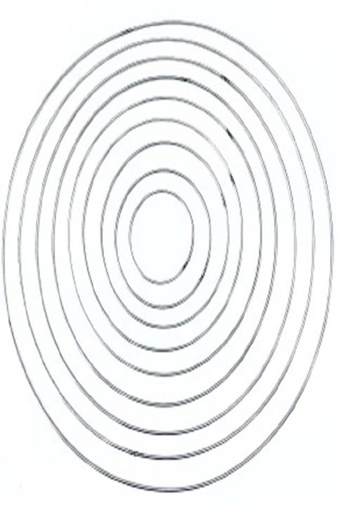 Erdal Ticaret Makrome Halkası Metal Çember Rüya Kapanı (20 Cm 1 Ad) 3mm